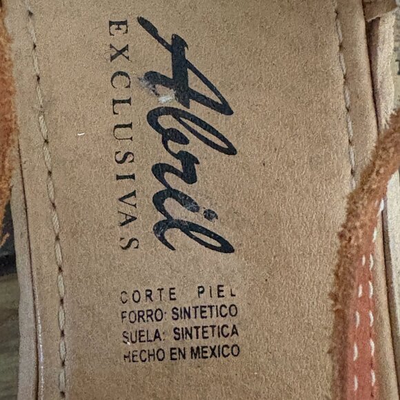 Abril Exclusivas Women's Brown Shoes Size 26-Mex/9.5-US - Picture 7 of 7